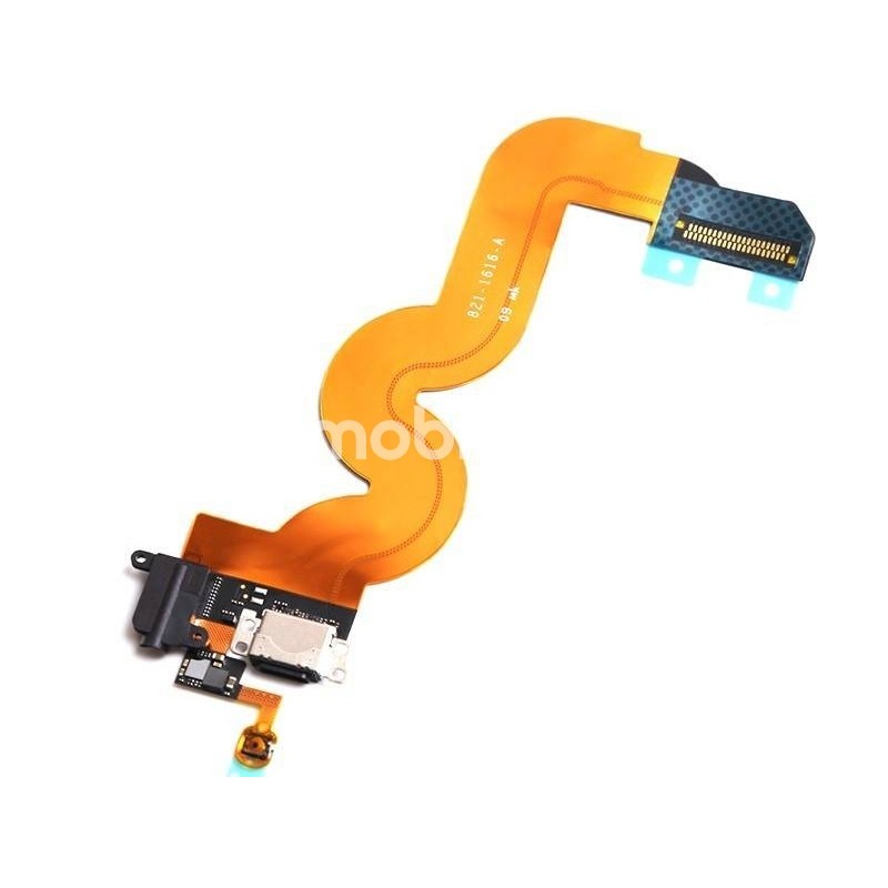 Ipod Touch 5 Black Charging Connector Flex Cable No Logo