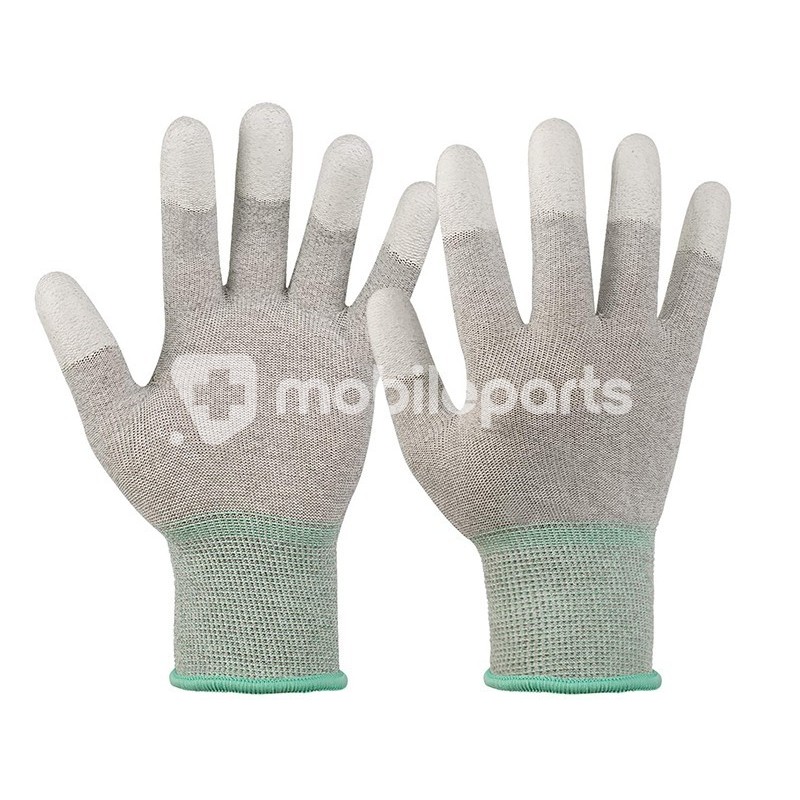 Stretchy Gloves in Carbon Fibre/pu Esd S