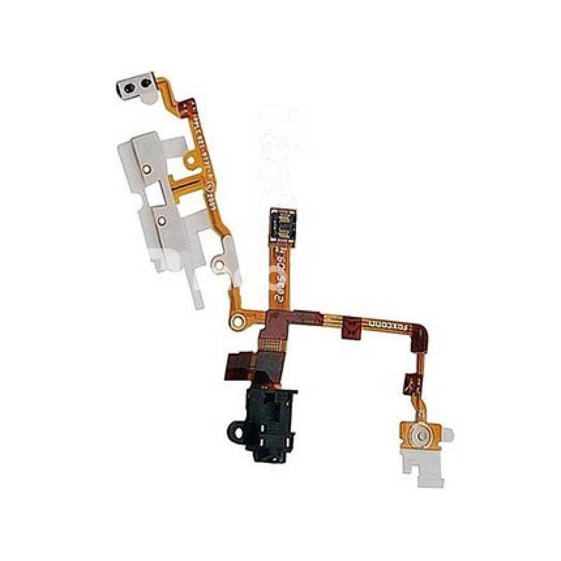 Iphone 3gs Black Audio Flat Cable