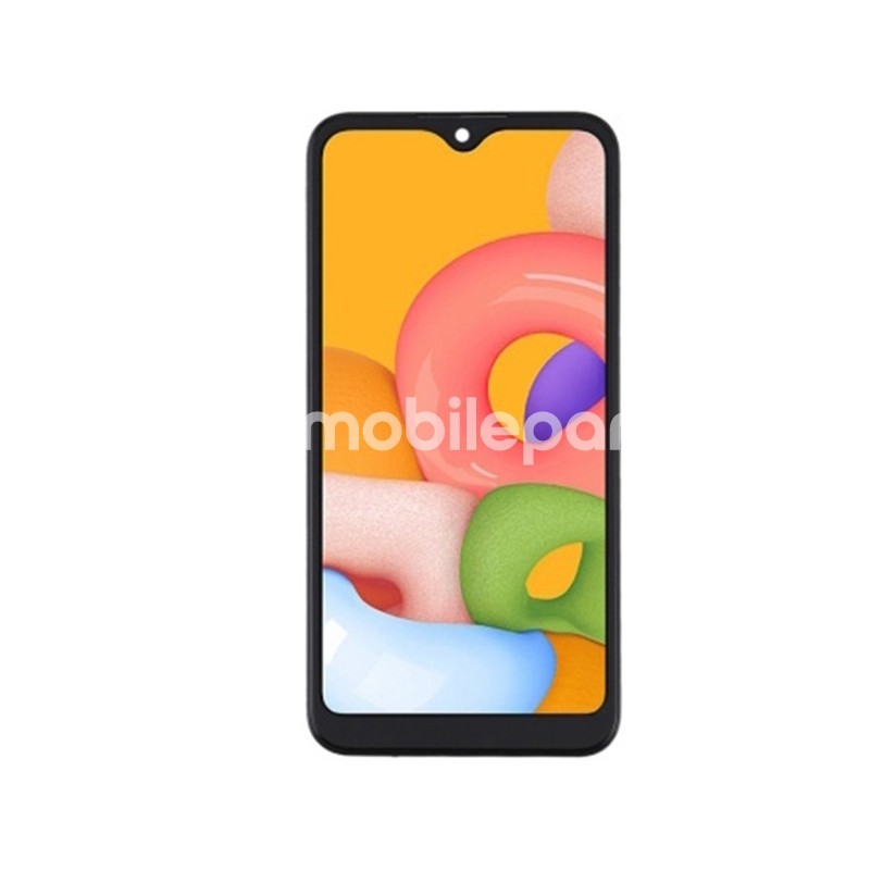 Display Touch Black + Frame Samsung SM-A015 A01 Version M (IPS)