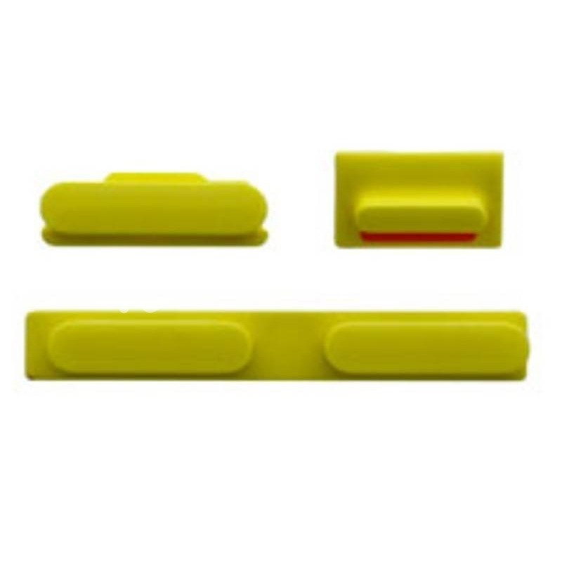 Iphone 5C Yellow External Buttons