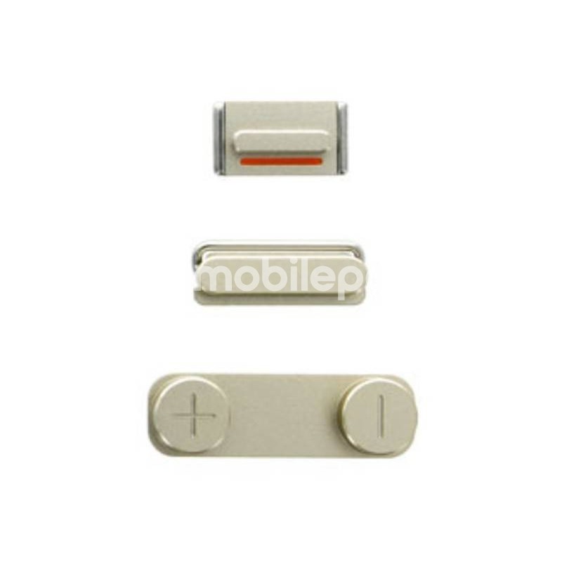 Iphone 5s Gold External Buttons Kit