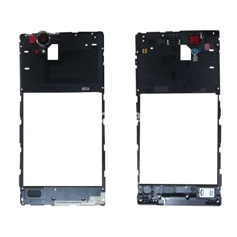 Xperia T2 Ultra Dual Sim Middle Frame + Ringer + Antenna Contacts