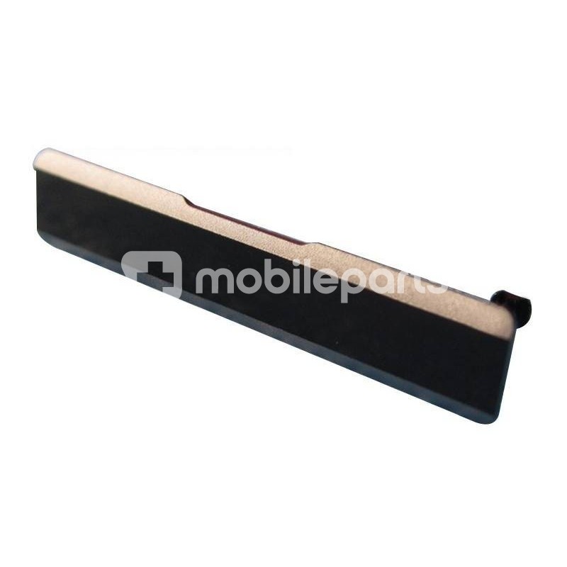 Xperia Z1 Black Sim Card Port Cover