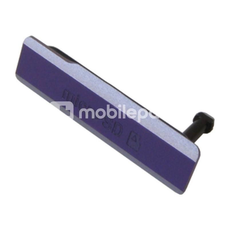 Xperia Z1 Purple SD Card Port Cover