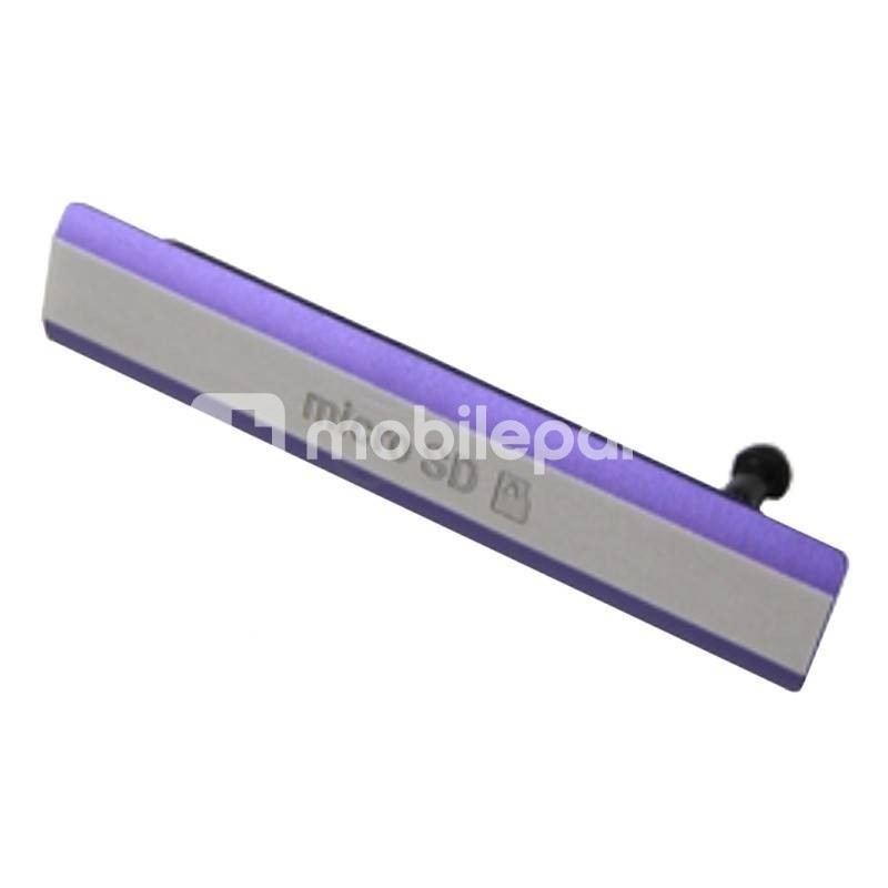 Xperia Z2 Purple SD Card Port Cover