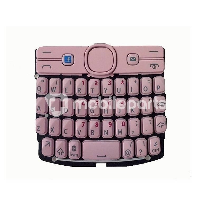 Nokia 205 Asha Soft Pink Keypad