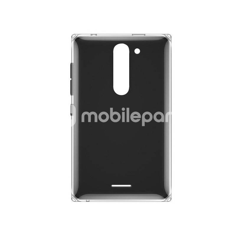 Nokia 502 Asha Black Back Cover