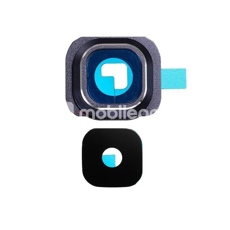Samsung G920 S6 Camera Frame + Glass Lens for Dark Blue Version