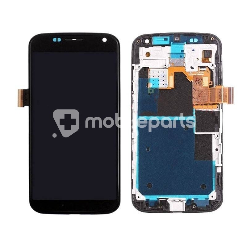 Motorola XT1053-XT1058-XT1060 Black Touch Display + Frame