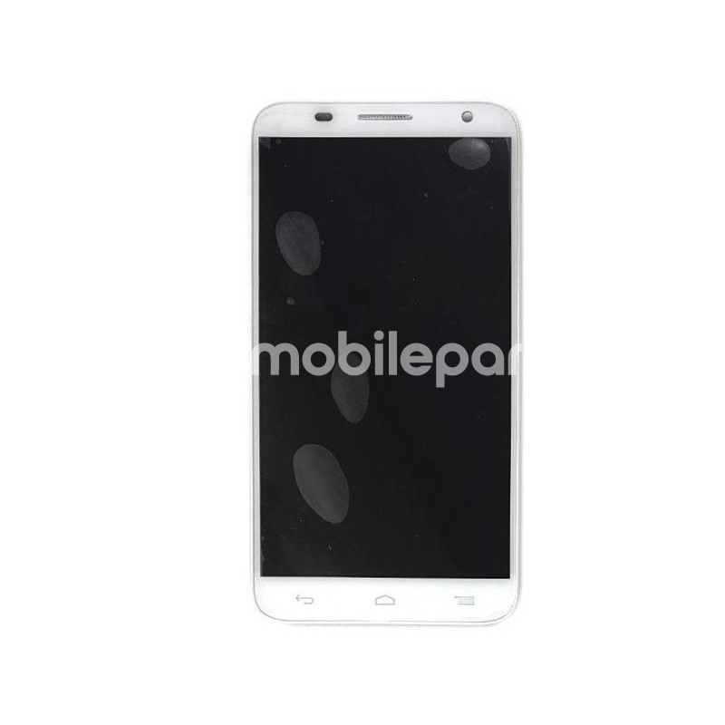 Alcatel OT-6050 White Touch Display + Frame
