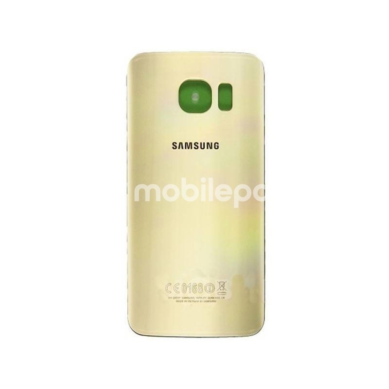 Samsung SM-G925 Gold Back Cover + Gasket Adhesive 