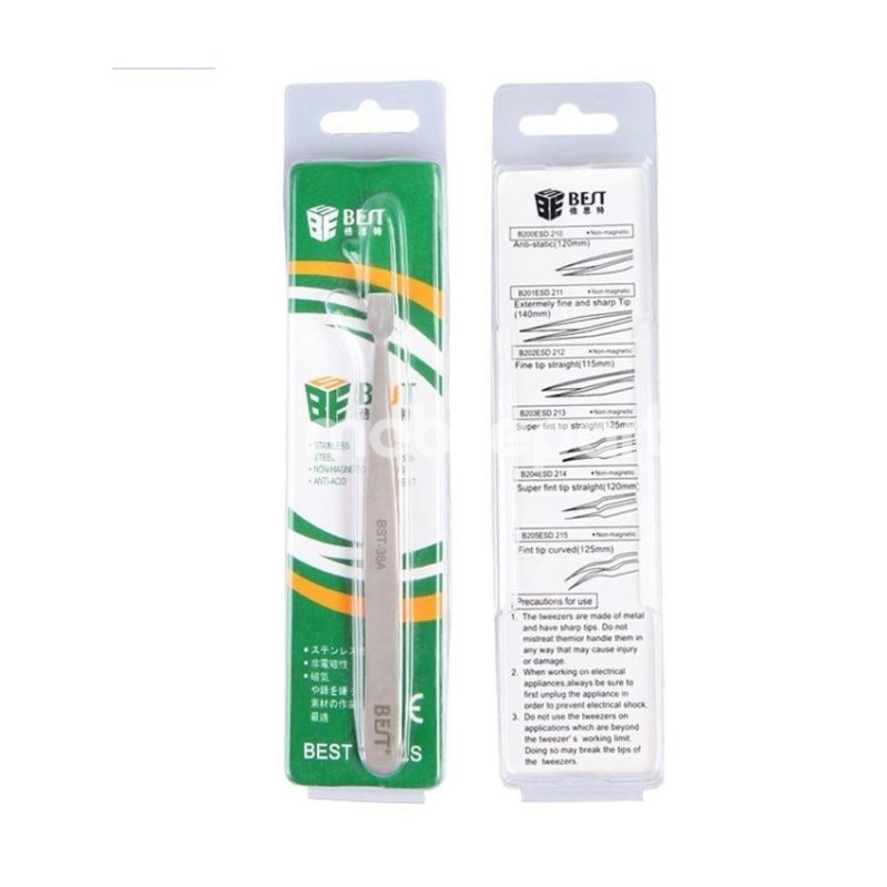 Tweezers for Electronics Esd BST 36A