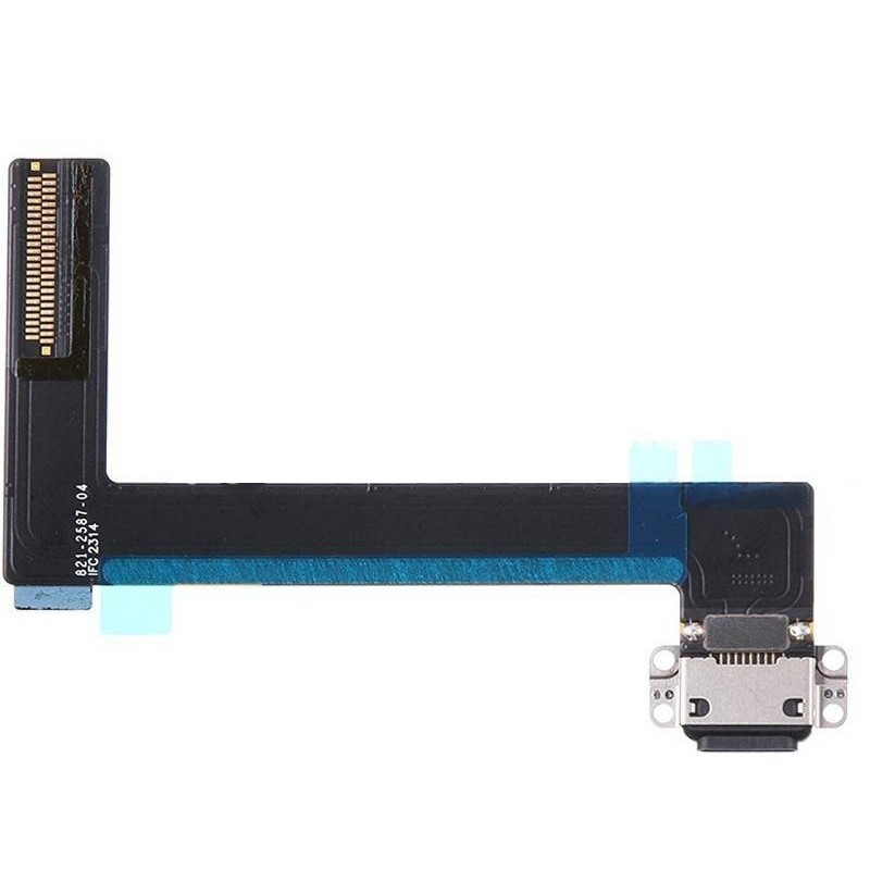 iPad Air 2 Black Charging Connector Flex Cable No Logo