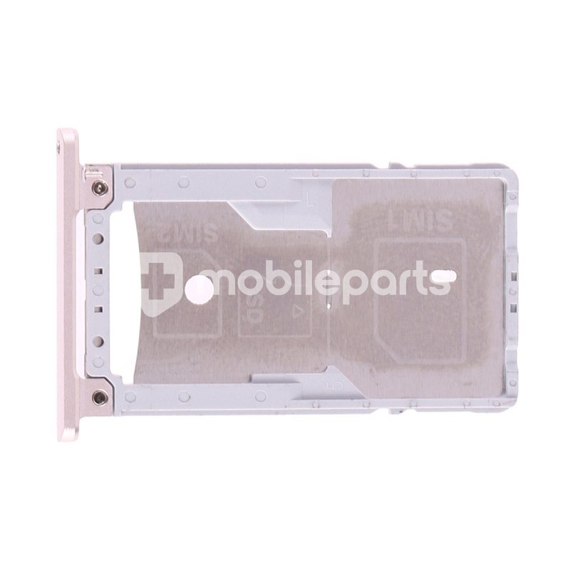 Sim Card + Micro SD Tray Rose Gold ZenFone 3 ZE520KL Z017D