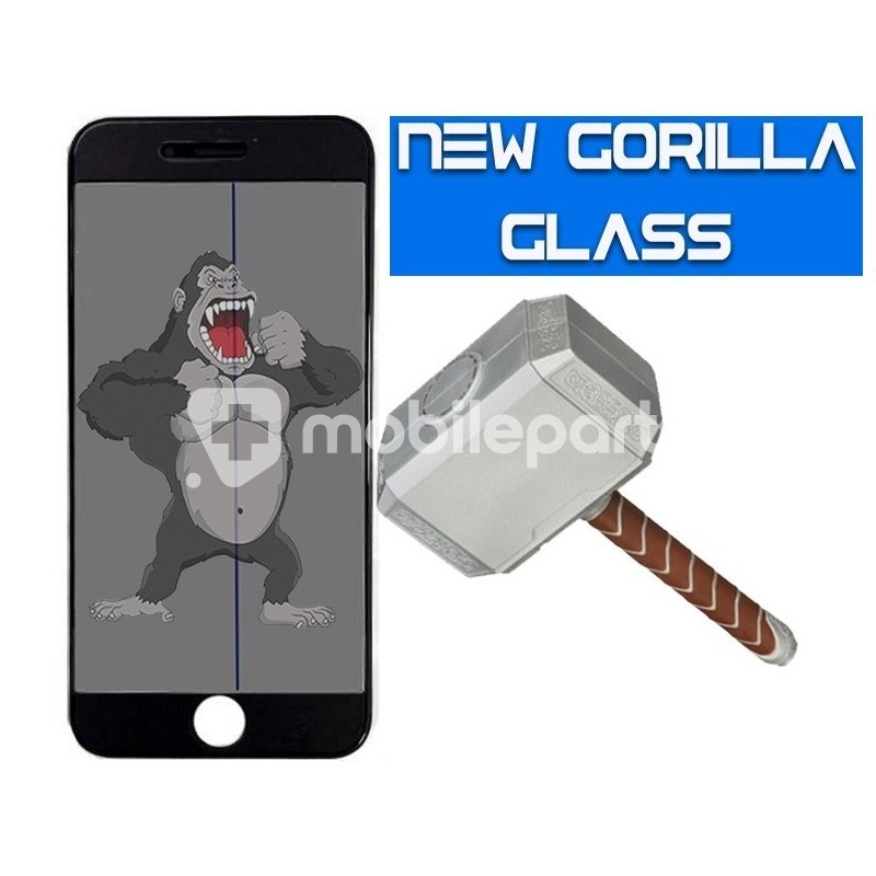 Gorilla Glass Black iPhone 5S + Frame + Oca + Polarizzata