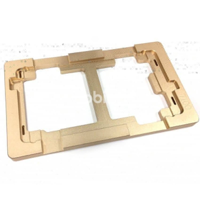 Gold Aluminium Positioning Stencil for Glass Touch N7100 Note 2