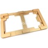 Gold Aluminium Positioning Stencil for Glass Touch Samsung SM-N9005 Note 3