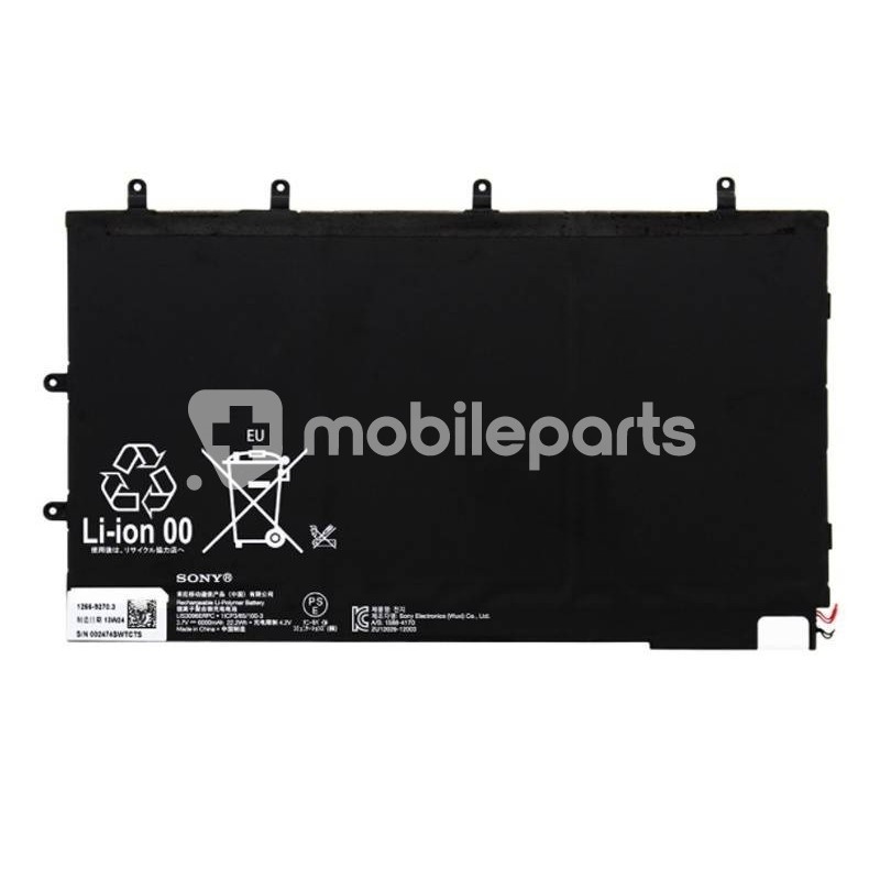 Battery LIS3096ERPC 6000 mAh Xperia Tablet Z SGP311 No Logo