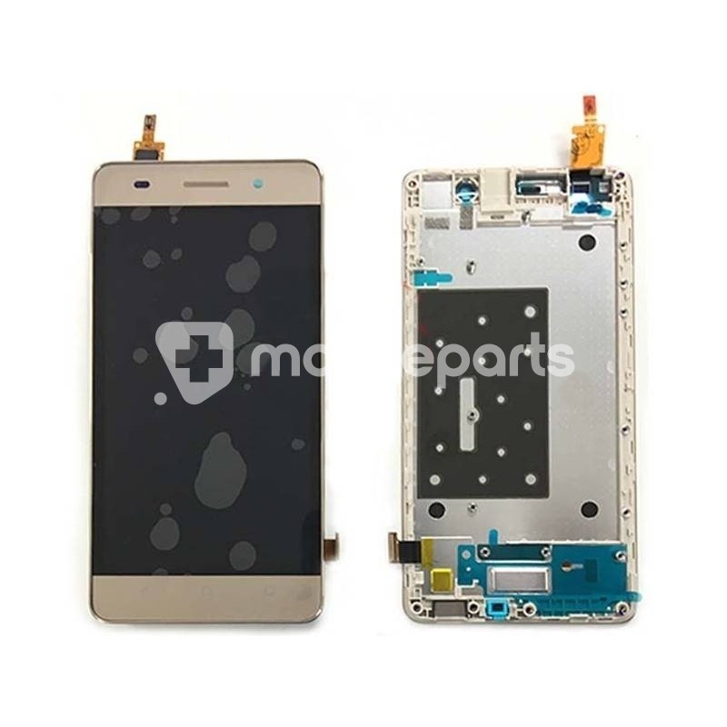 Huawei G Play Mini Gold Touch Display + Frame No Logo