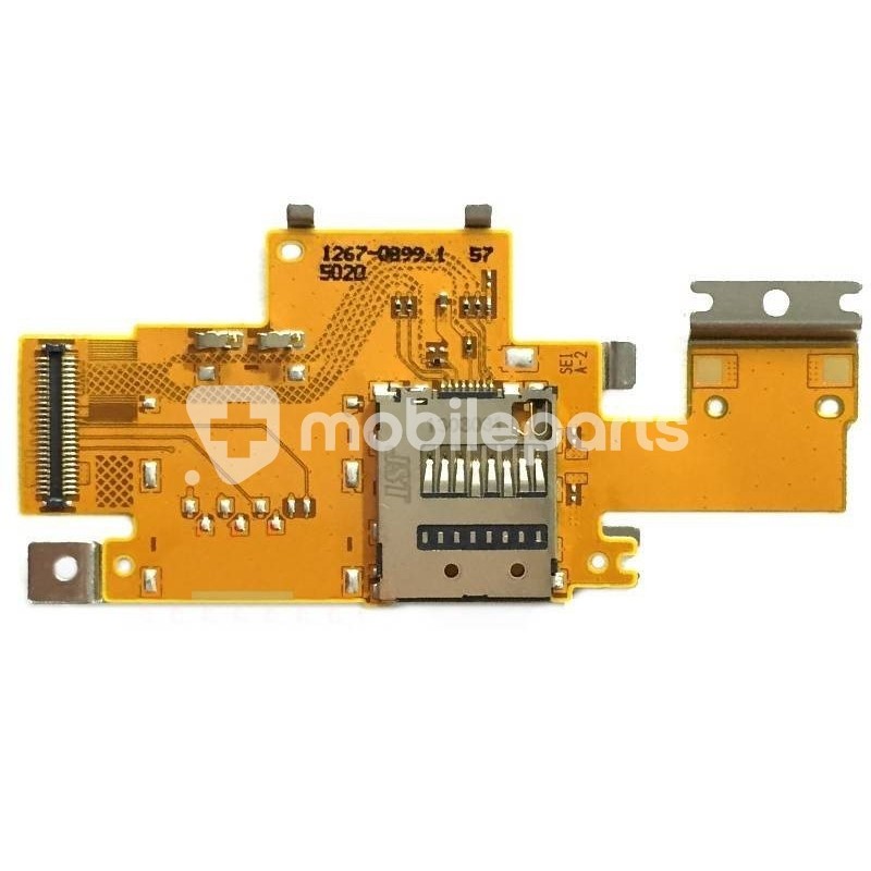 Sony Xperia Z Tablet SGP311 16G Memory Card Reader Flex Cable