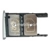Sim Card + Micro SD Tray Silver Moto Z Play
