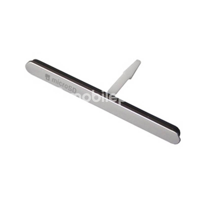 Xperia M5 E5603 Silver Micro SD Port Cover