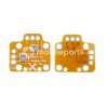 2 PCS Controller Analog Thumb Stick Drift Fix  PS4 - PS5 (ORANGE)