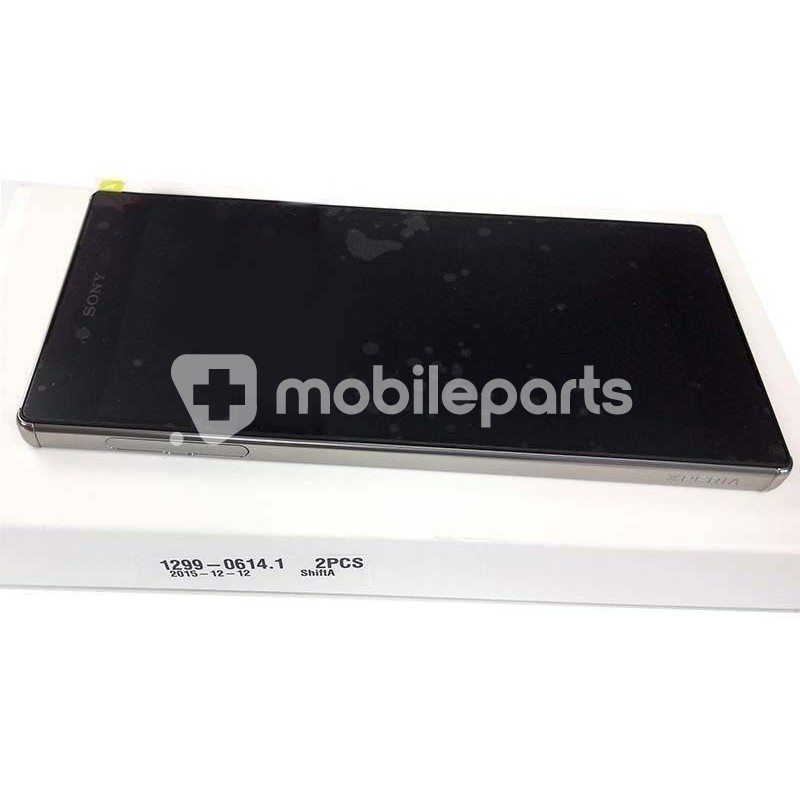 Xperia Z5 Premium E6853 Black Touch Display + Grey Frame