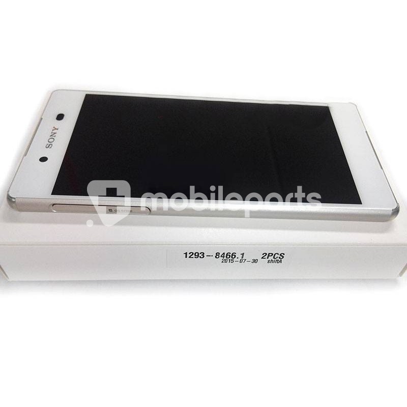 Xperia Z3+ Dual E6533 Ori White Touch Display + Frame