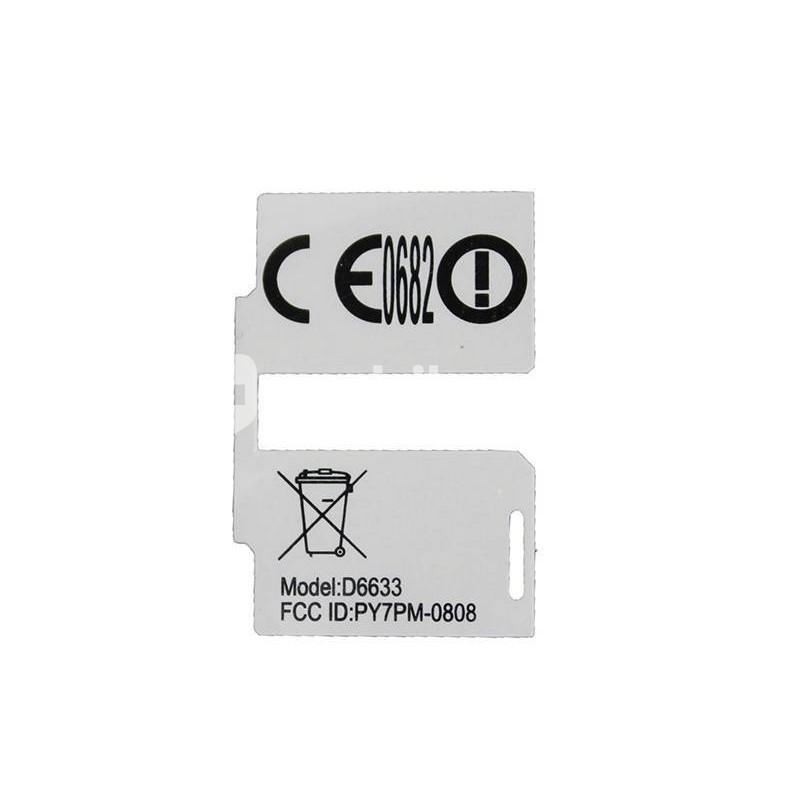 Xperia Z3 Dual Sim D6633 Tray Label Adhesive