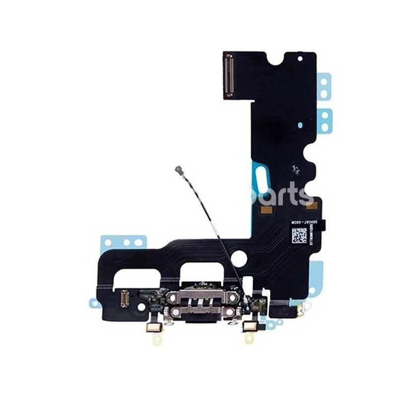 Charging Connector Black Flat Cable iPhone 7