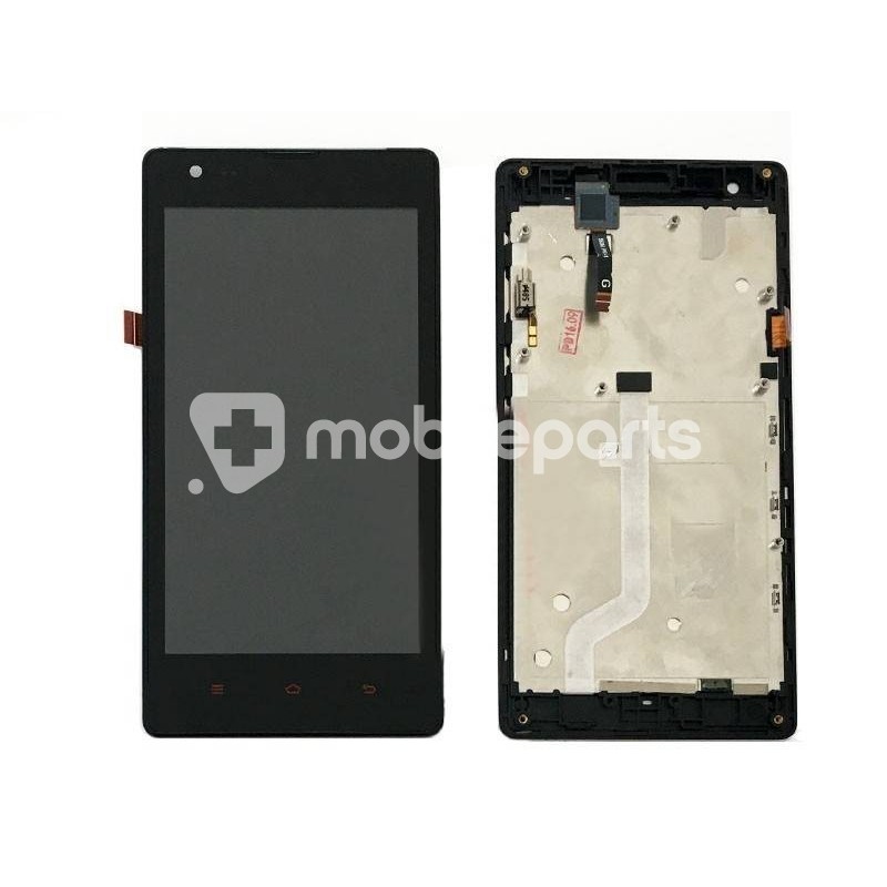 Xiaomi Red Rice 1s Black Touch Display With Frame No Logo