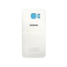Back Cover White + Adhesive Gasket Samsung SM-G925 S6 Edge