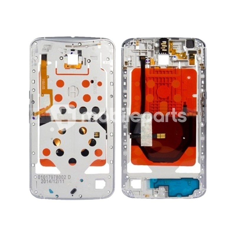 Middle Frame White Motorola Nexus 6 (XT1100)