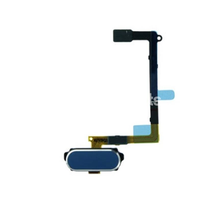 Home Button Blue + Flat Cable Samsung SM-G920 S6