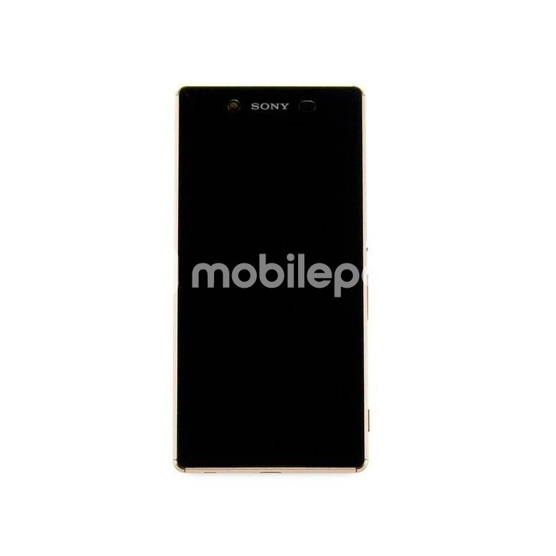 Lcd Touch Black + Frame Copper Xperia Z3+ E6553
