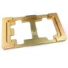 Gold Aluminium Positioning Stencil for Glass Touch Samsung SM-G900 S5