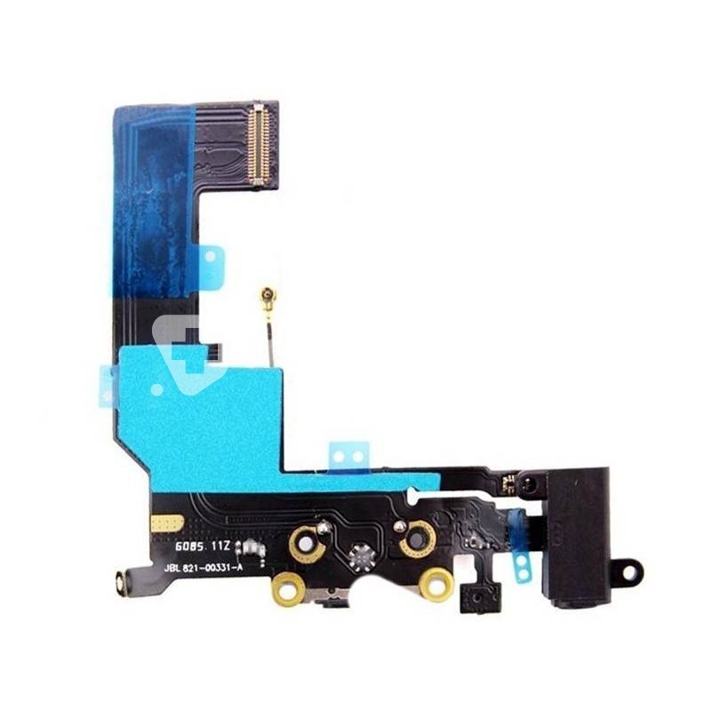 Charging Port Black Flat Cable iPhone SE