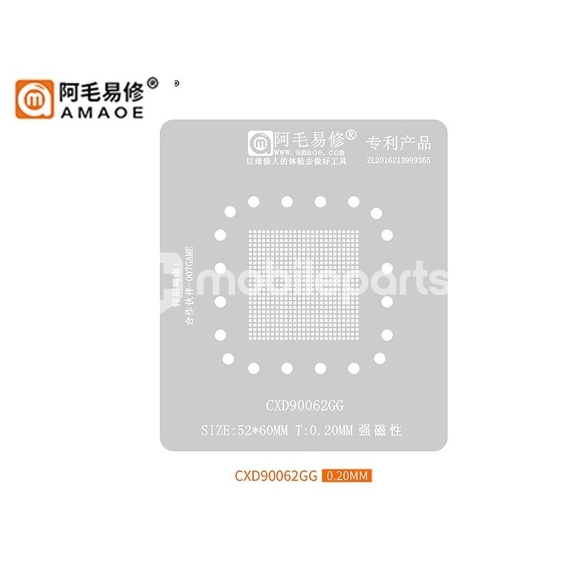 Amaoe 0.20MM CXD90062GG BGA Stencil PS5