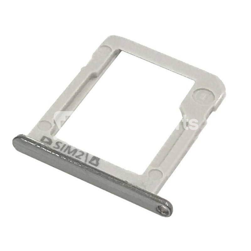 Supporto Sim Card + Memory Card Vers. Bianco Samsung SM-E700 E7