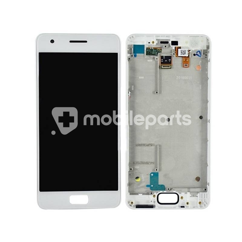 Dispaly Touch Bianco + Frame Lenovo Zuk Z2