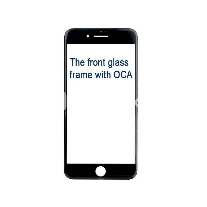 Black Glass With Oca Film + iPhone Frame 7