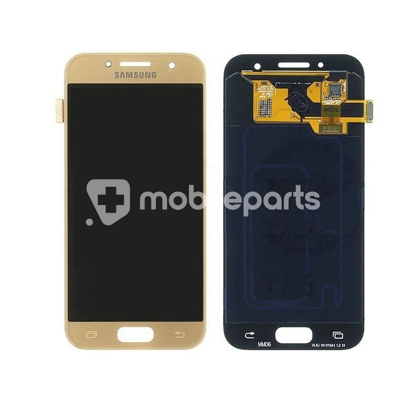 Display Touch Gold Samsung SM-A320F A3 2017