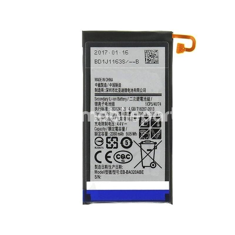 Battery EB-BA320ABE 2350 mAh Samsung SM-A320F A3 2017 No Logo