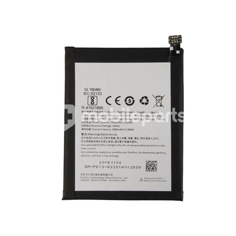 Battery OnePlus 3 No Logo