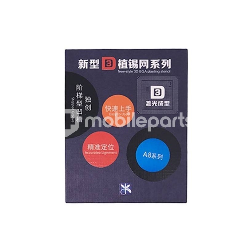 A8 BGA 3D New Style Stencil