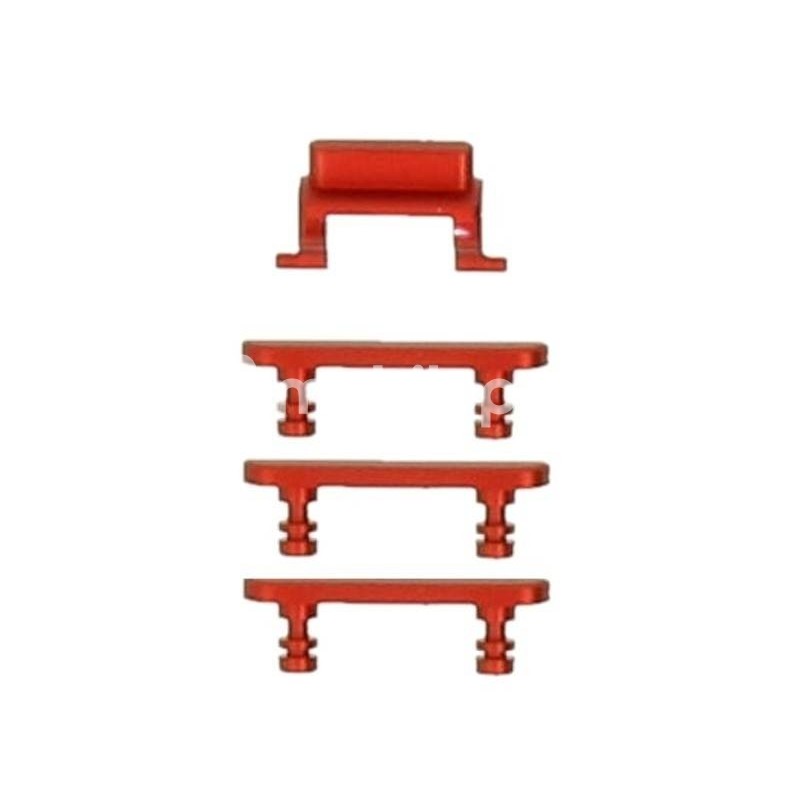 Side Keys Buttons Set Red iPhone 7 Plus