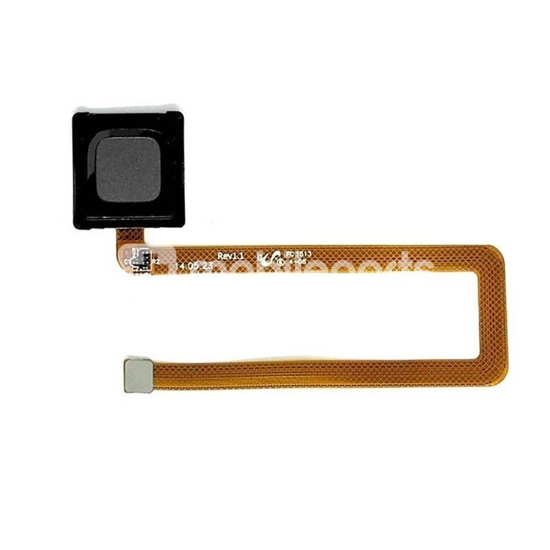Home Button Fingerprint Black Flat Cable Huawei Mate 7