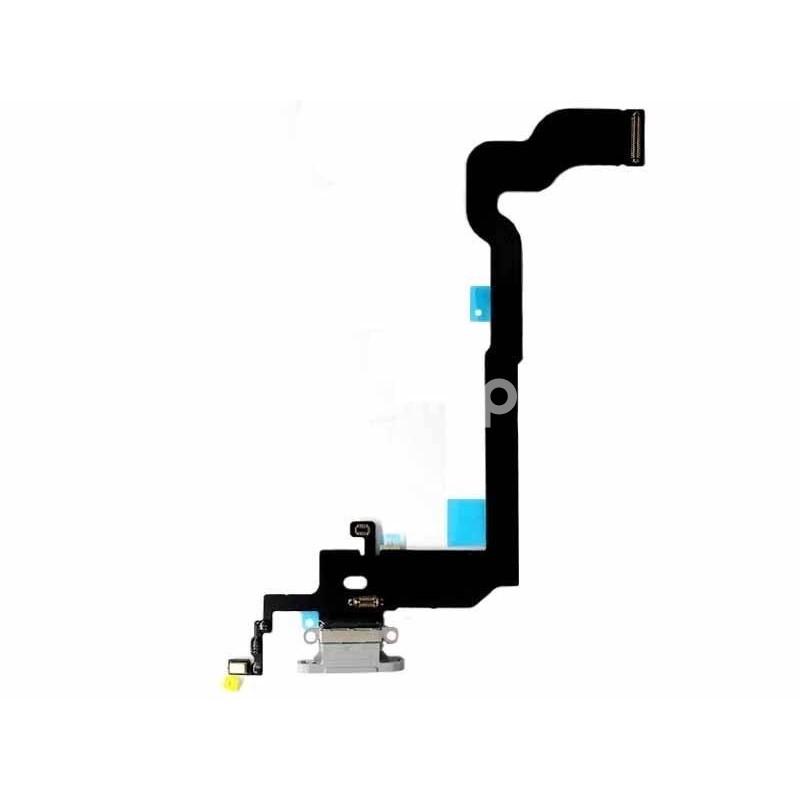 Charging Connector Grey Flat Cable iPhone X